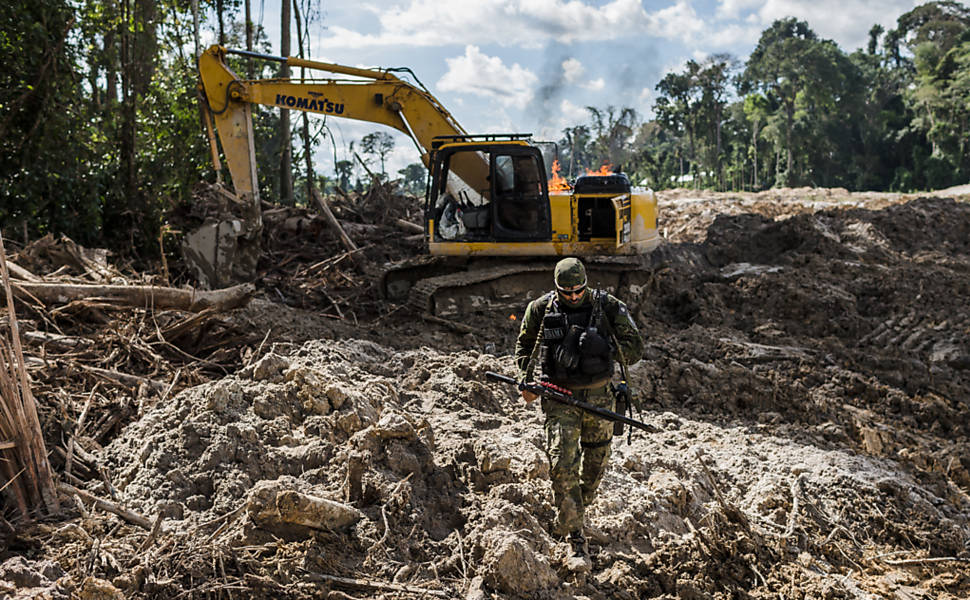 No Pará, novo impulso de fiscalização sufoca garimpo ilegal