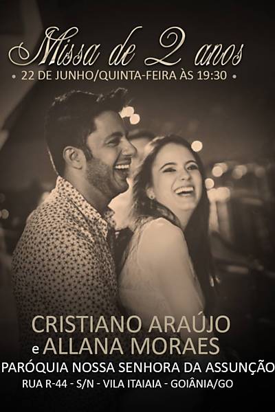Luto Cristiano Araújo e Allana Moraes - Feliz dia das crianças do nosso  casal de anjos #Crisllana #CristianoAraújo #AllanaMoraes #AdmFahSouza
