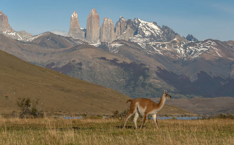 Parque Nacional Torres del Paine, no Chile