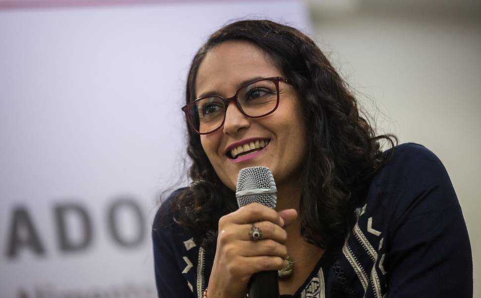 Andrea Sousa Lima, coordenadora de projetos da Esplar, foi o outro caso inspirador do debate, que comentou sua experiência com as mulheres que vivem na região do semiárido brasileiro, no "Diálogos Transformadores Nova Agricultura: Uma Produção Mais Sustentável de Alimentos e Fibras"