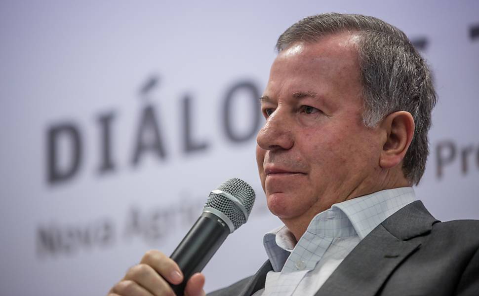 Arlindo de Azevedo Moura, presidente da Abrapa (Associação Brasileira de Produtores de Algodão), encerrou o trio debatedores do "Diálogos Transformadores Nova Agricultura: Uma Produção Mais Sustentável de Alimentos e Fibras"