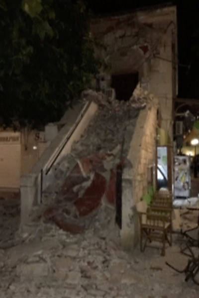 Terremoto no mar Egeu no o sul da Turquia