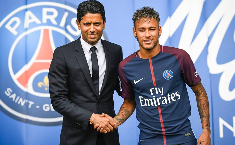 Apresentação de Neymar no PSG