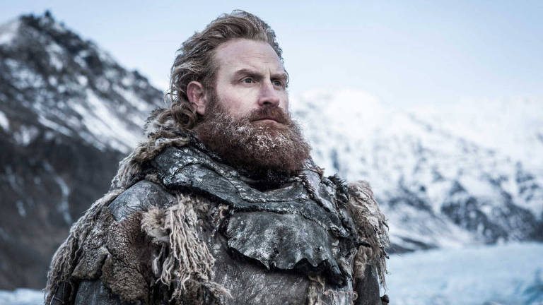 O ator Kristofer Hivju, que interpreta Tormund Giantsbane, em "Game of Thrones"