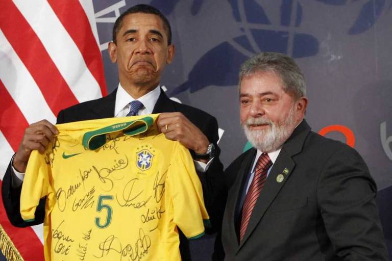 Em 2 de abril de 2009, durante almoço que fez parte da reunião de líderes do G20, em Londres, na Inglaterra, o presidente dos EUA, Barack Obama, elogiou publicamente Lula, dizendo que o presidente brasileiro era "o cara" e também o "político mais popular do mundo"