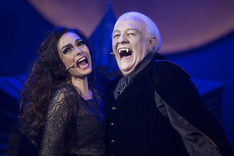 Os atores Claudia Ohana e Ney Latorraca voltam a interpretar Natasha e Vlad na adaptação de 'Vamp'