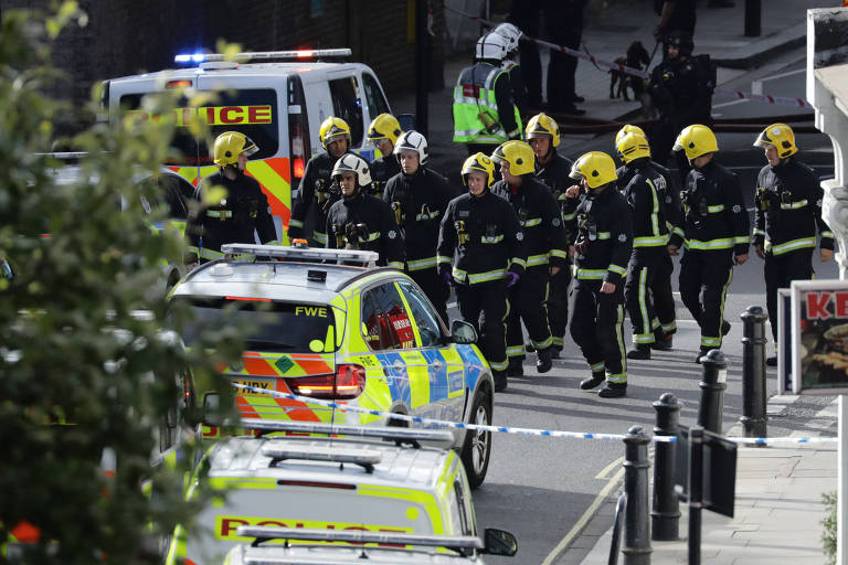Exploso no metr de Londres