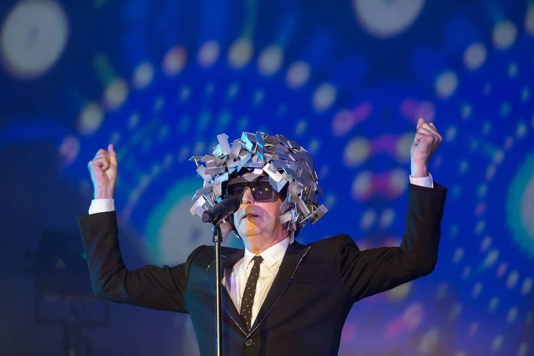 A dupla inglesa Pet Shop Boys se apresenta no primeiro dia do Rock in Rio