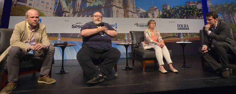 Debate sobre revitalização do centro de SP – Reinaldo Canato/Folhapress Debate sobre revitalização do centro de SP – Reinaldo Canato/Folhapress