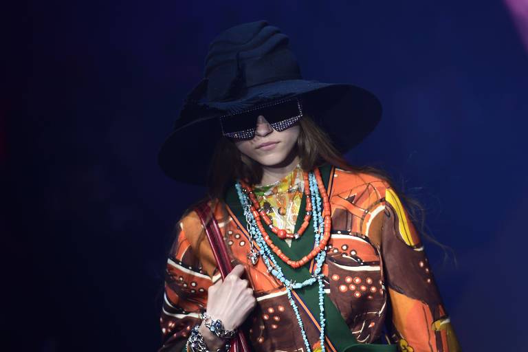 Desfile da Gucci abre temporada em Milão nesta quarta (20)