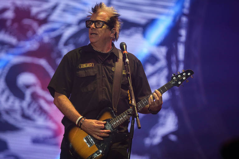 The Offspring repassa hits dos seus 40 anos em show no Lollapalooza nesta sexta