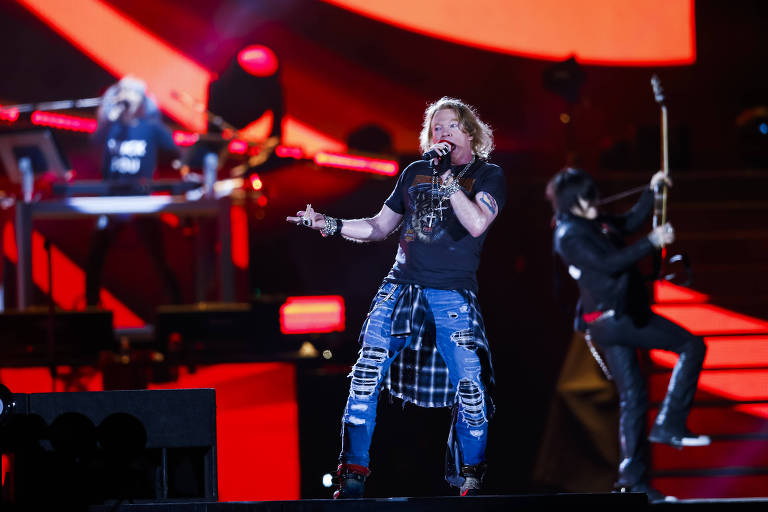 Relembre a passagem de Guns N' Roses por São Paulo em 2017