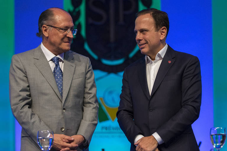 Alckmin e Doria - na alegria e na tristeza