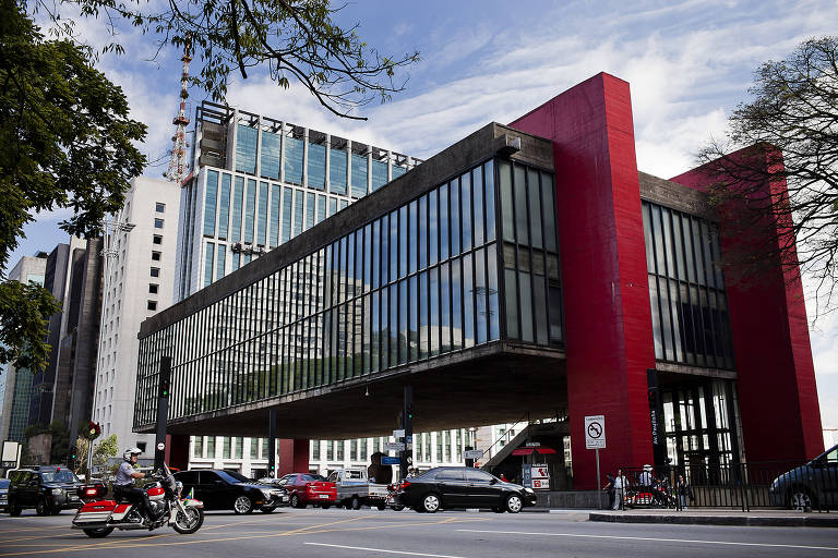 A sede do Masp, na avenida Paulista
