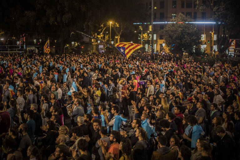 Manifestaes em plebiscito catalo