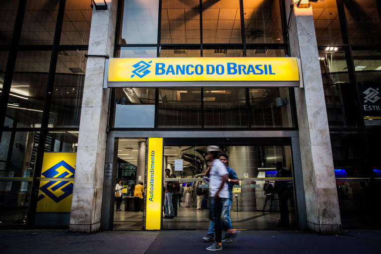 Fachada de agência do Banco do Brasil na avenida Paulista, em São Paulo