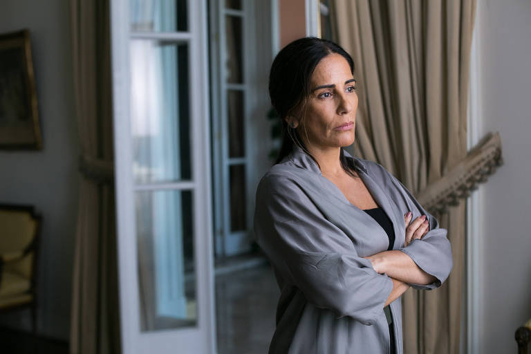 Gloria Pires como a personagem Elizabeth de 'O Outro Lado do Paraíso'
