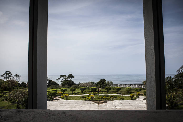 The view from the Executive Mansion in Monrovia, Liberia, Oct. 10, 2017. The historic edifice that is supposed to be home to whoever wins the presidential elections, as any Liberian will tell you, is both haunted and jinxed. (Jane Hahn/The New York Times) ORG XMIT: XNYT53