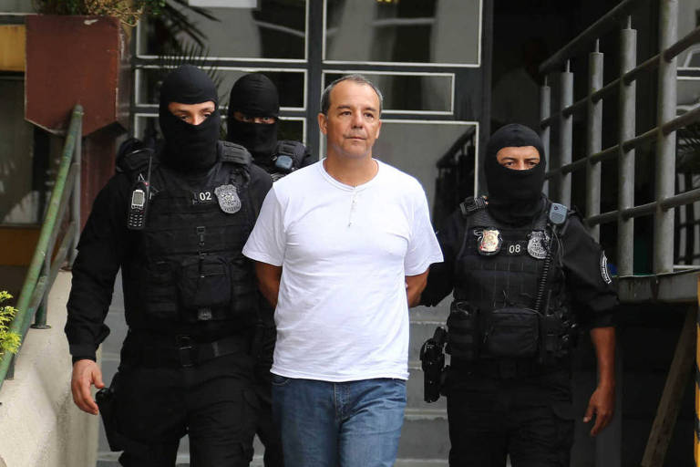 Cabral ficou 15 dias isolado quando chegou a complexo penal no Paraná