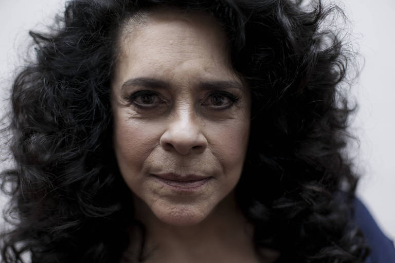 A cantora Gal Costa em So Paulo; ela lana o DVD 