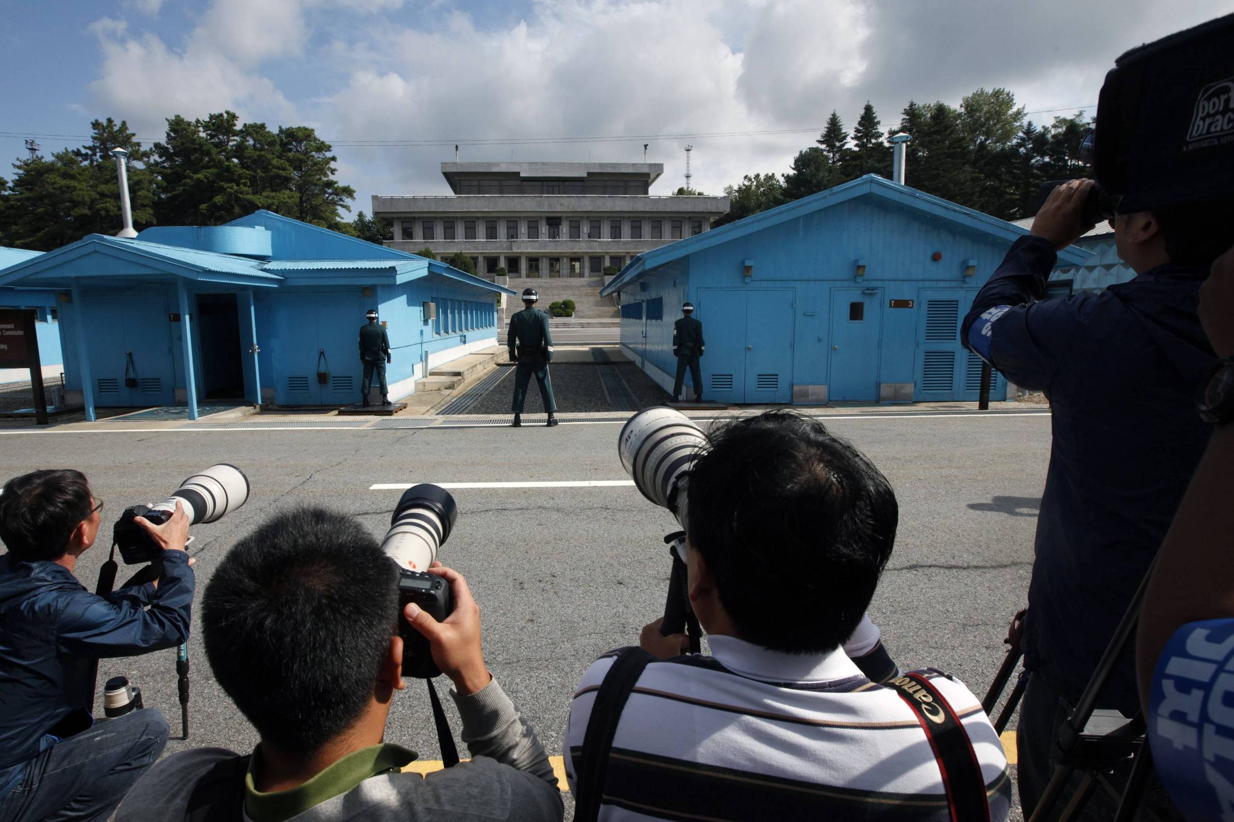 Zona Desmilitarizada da Coreia 08/11/2017 Coreia do Norte Fotografia Folha de S.Paulo Zona Desmilitarizada da Coreia 08/11/2017 Coreia do Norte Fotografia Folha de S.Paulo