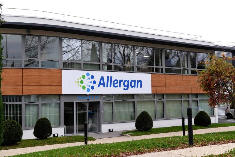 Prédio da empresa Allergan, fabricante do Botox, em Pringy (França)