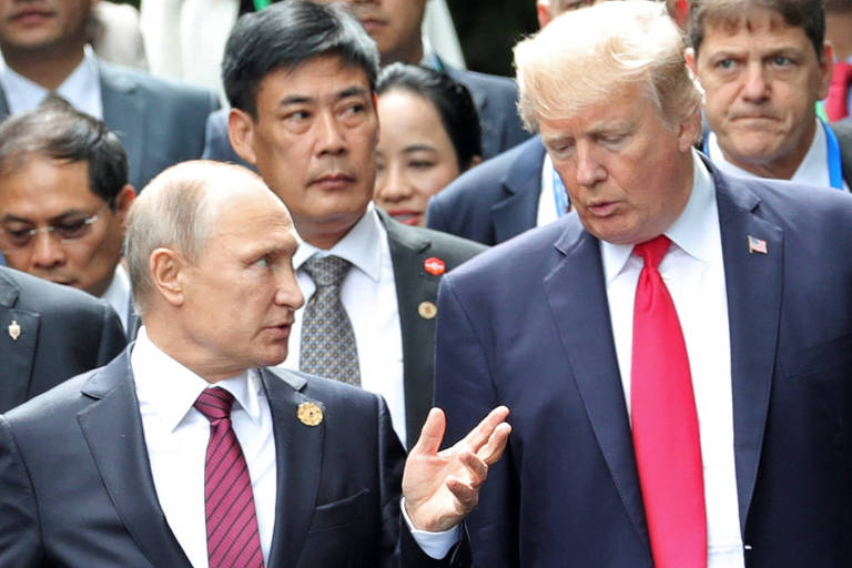 Trump e Putin no Vietn