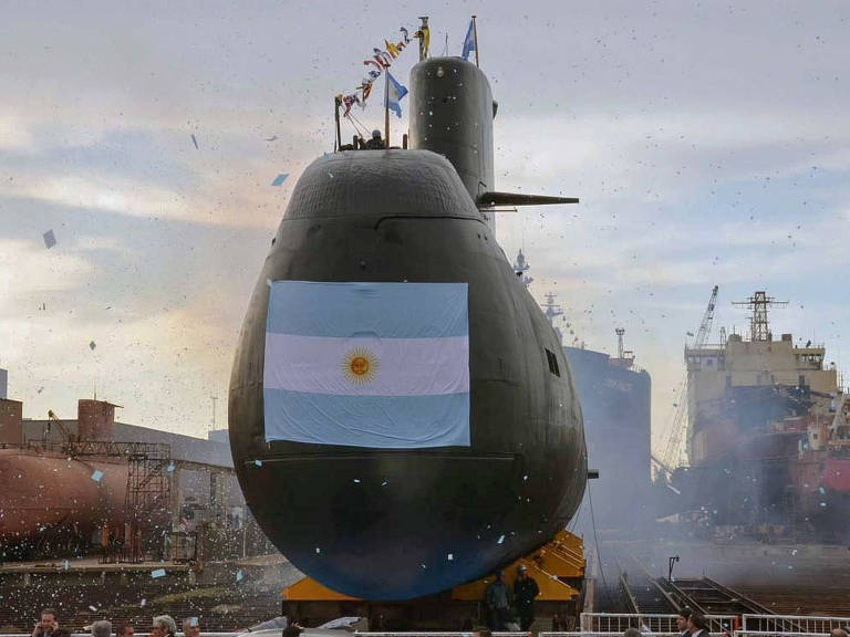 Submarino ARA San Juan em Buenos Aires