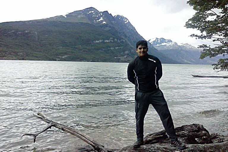 Esteban García, 31, natural da província de Tucumán, no noroeste argentino, e pai de dois meninos