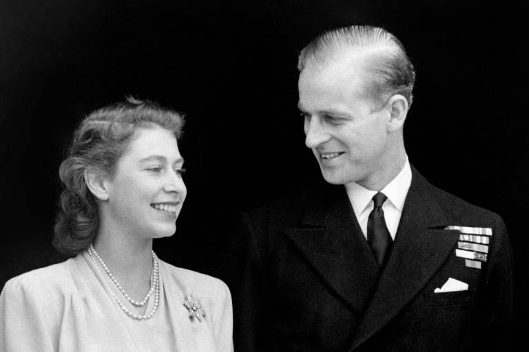 Rainha Elizabeth 2ª e príncipe Philip 