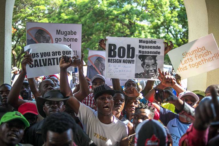 A renúncia de Mugabe