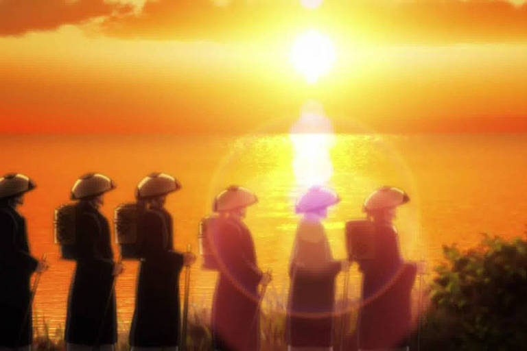 Cena da animao japonesa 'Por Que Vivemos', de Hideaki ba 