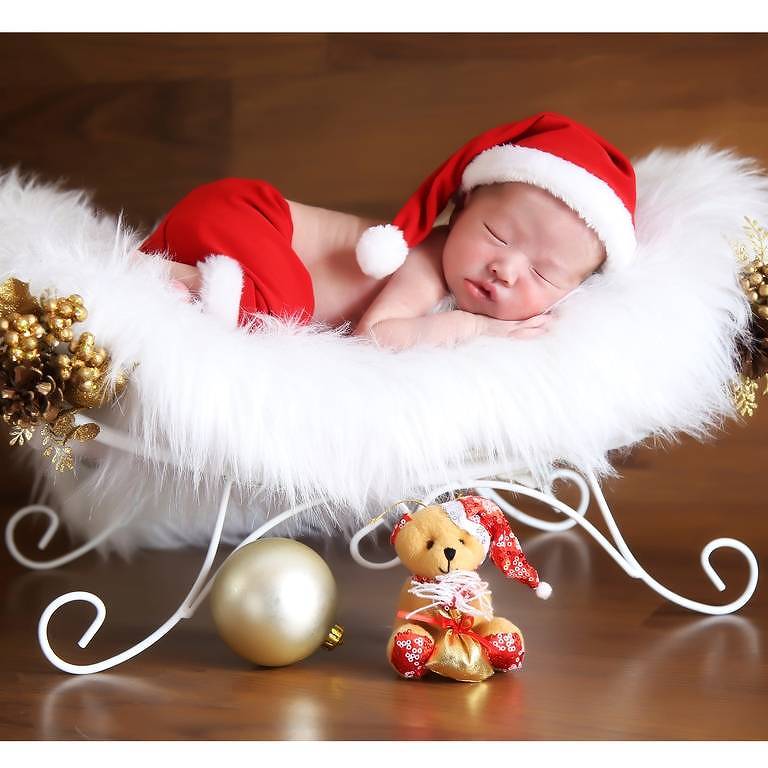 Bebês e recém-nascidos estrelam galeria de Natal