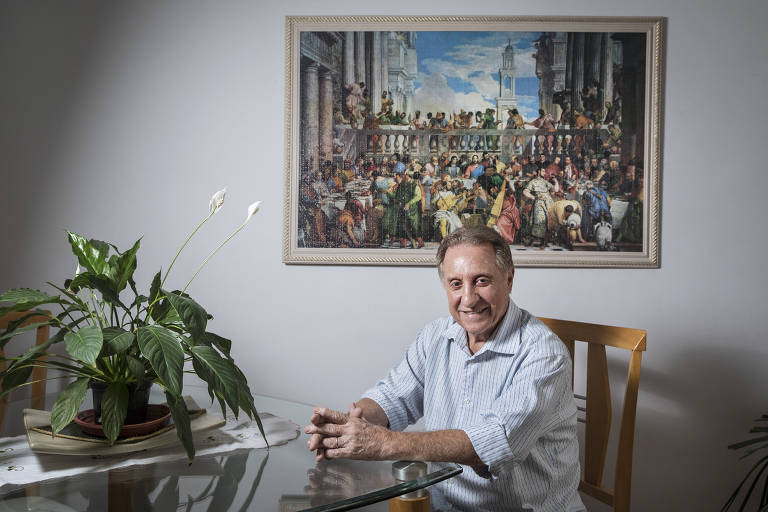 Paschoal perdeu sua primeira esposa para um câncer há sete anos e, desde então, buscava uma mulher para lhe acompanhar pela vida