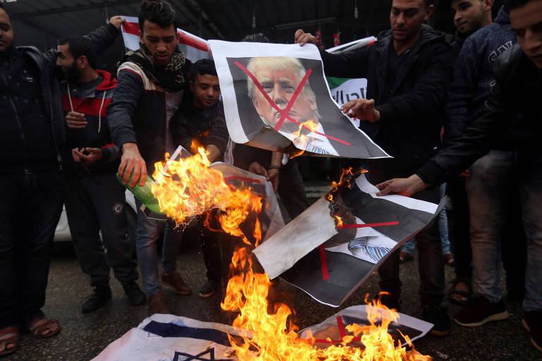 Protestos contra Donald Trump no Oriente Mdio
