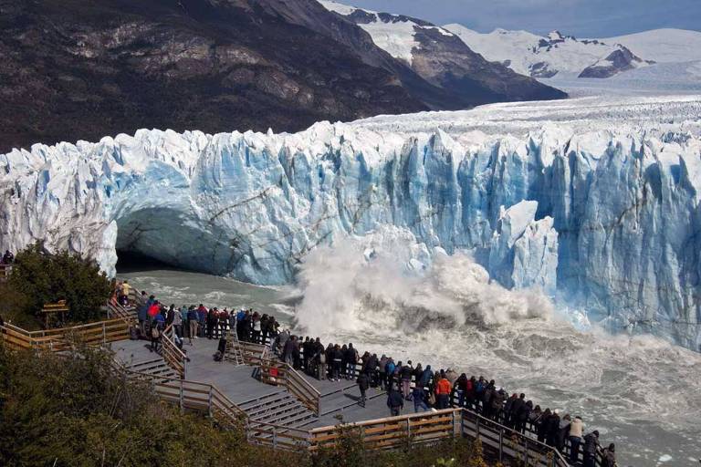 Geleira Perito Moreno na Argentina