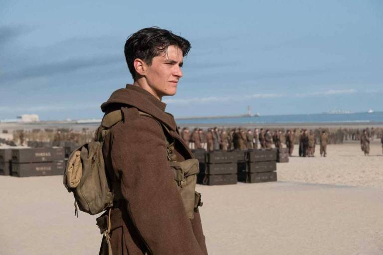 Cena de "Dunkirk", filme de Christopher Nolan sobre a violência da guerra