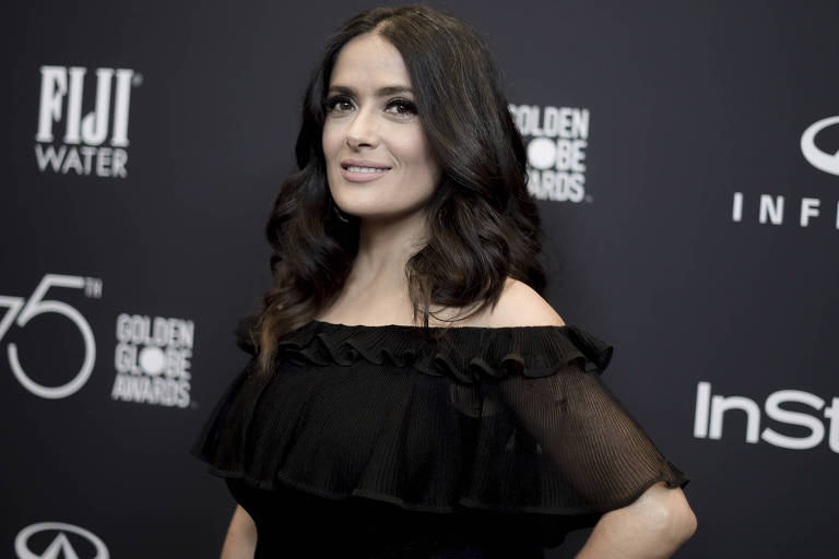 A atriz Salma Hayek