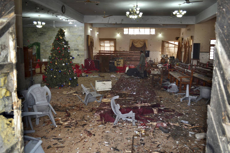 Ataque a igreja no Paquistão