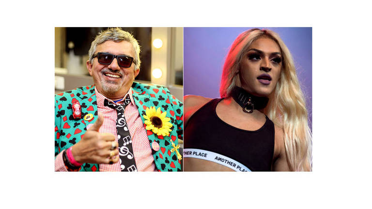 F5 Celebridades Falcão Diz Que Pabllo Vittar é Uma Criatura Que