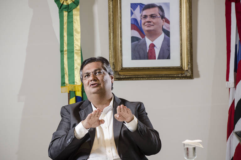 O governador do Maranhão, Flávio Dino