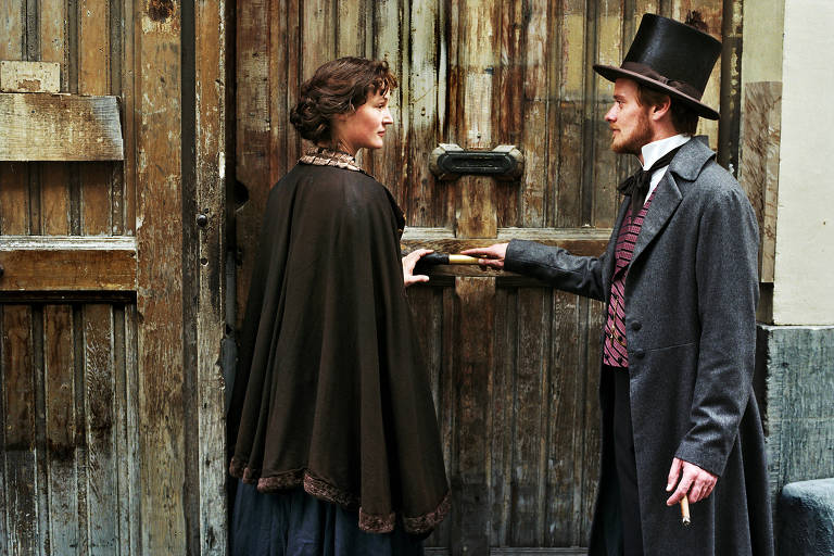 Cena do filme "O Jovem Karl Marx" ("Le jeune Karl Marx"). Direção: Raoul Peck. Elenco: August Diehl, Stefan Konarske, Vicky Krieps.