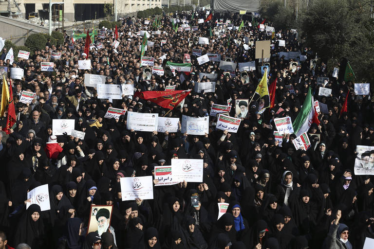 Onda de protestos no Irã
