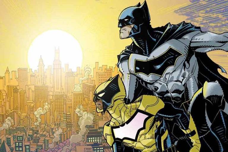 Combate ao crime ganha a luz do dia em HQ de Batman e super-herói