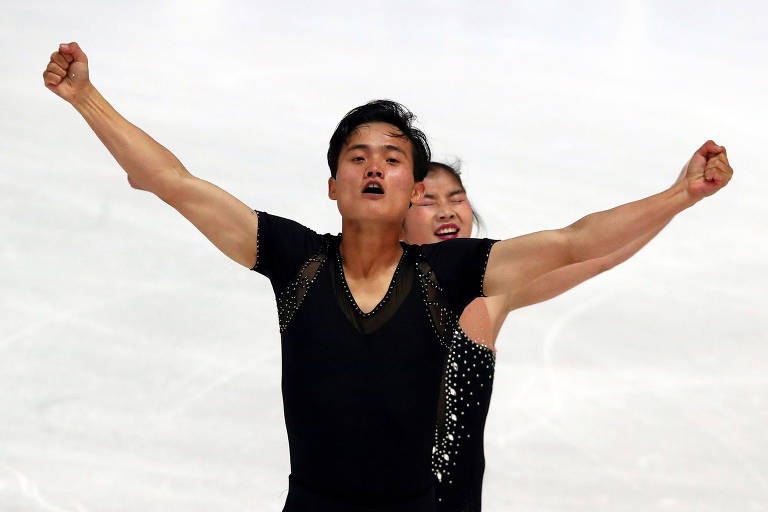 Patinadores norte-coreanos podem ir à Olimpíada