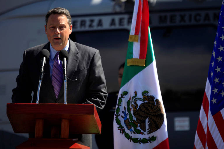 O embaixador dos EUA na Panamá, John Feeley, em foto de arquivo