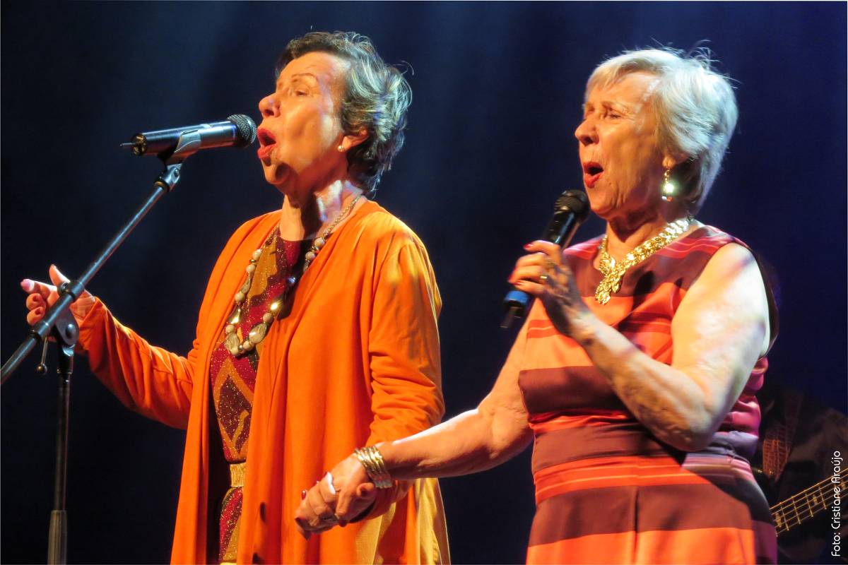 As Galvão fazem show em São Paulo para comemorar os 70 anos de carreira