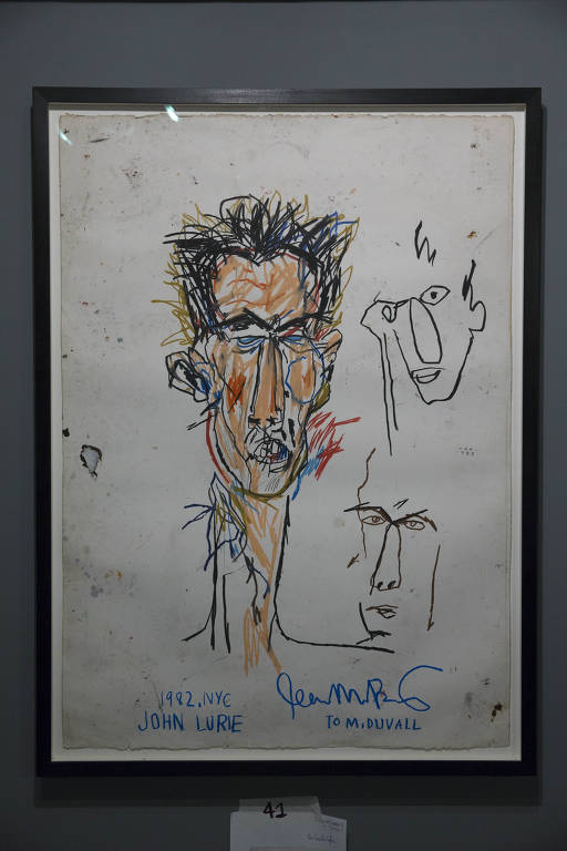Veja obras de Jean-Michel Basquiat expostas no CCBB