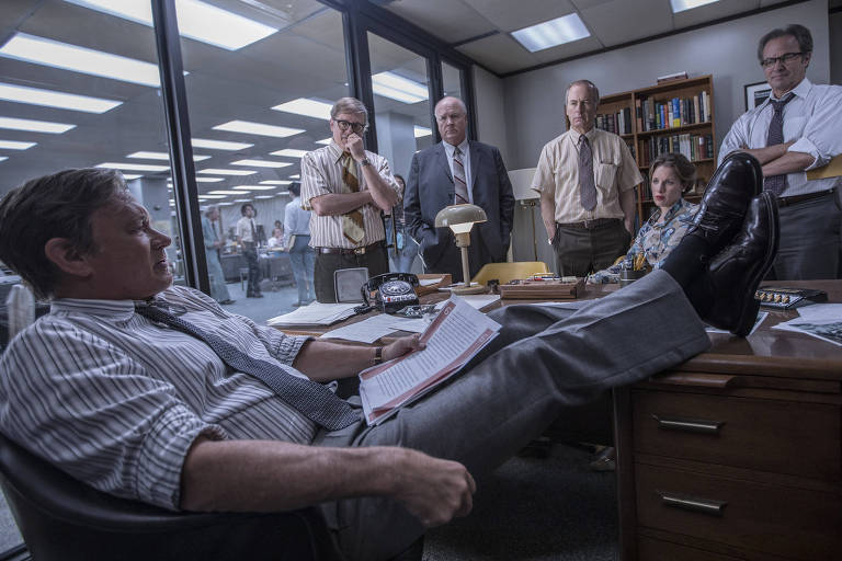 Cena do longa "The Post: A Guerra Secreta"