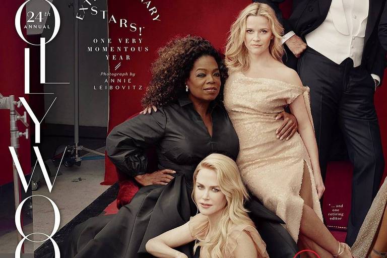 Erro de Photoshop deixa Oprah Winfrey com três mãos em foto de revista